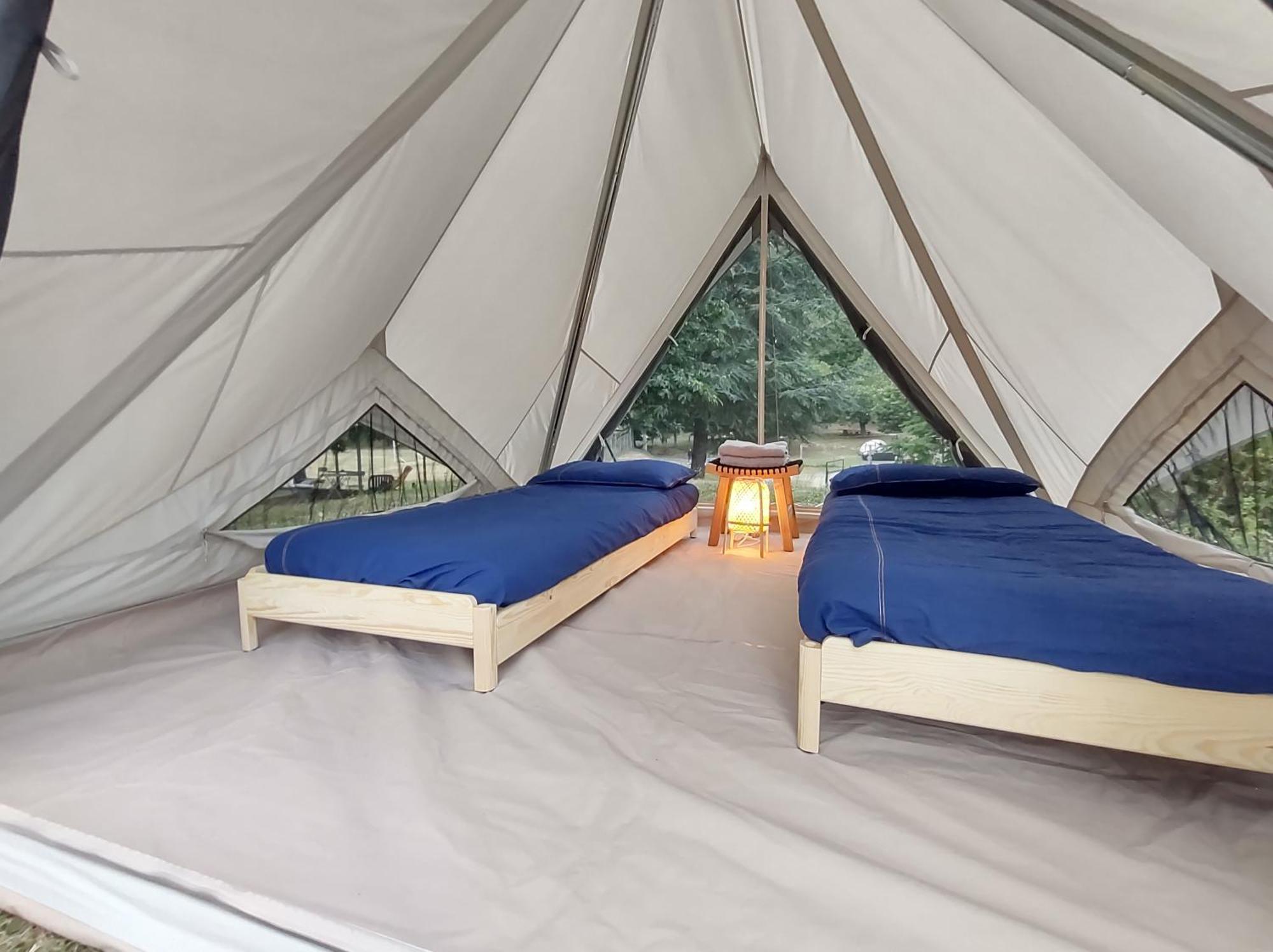 Camping Grondola - Federicofarm بونتريمولي الغرفة الصورة