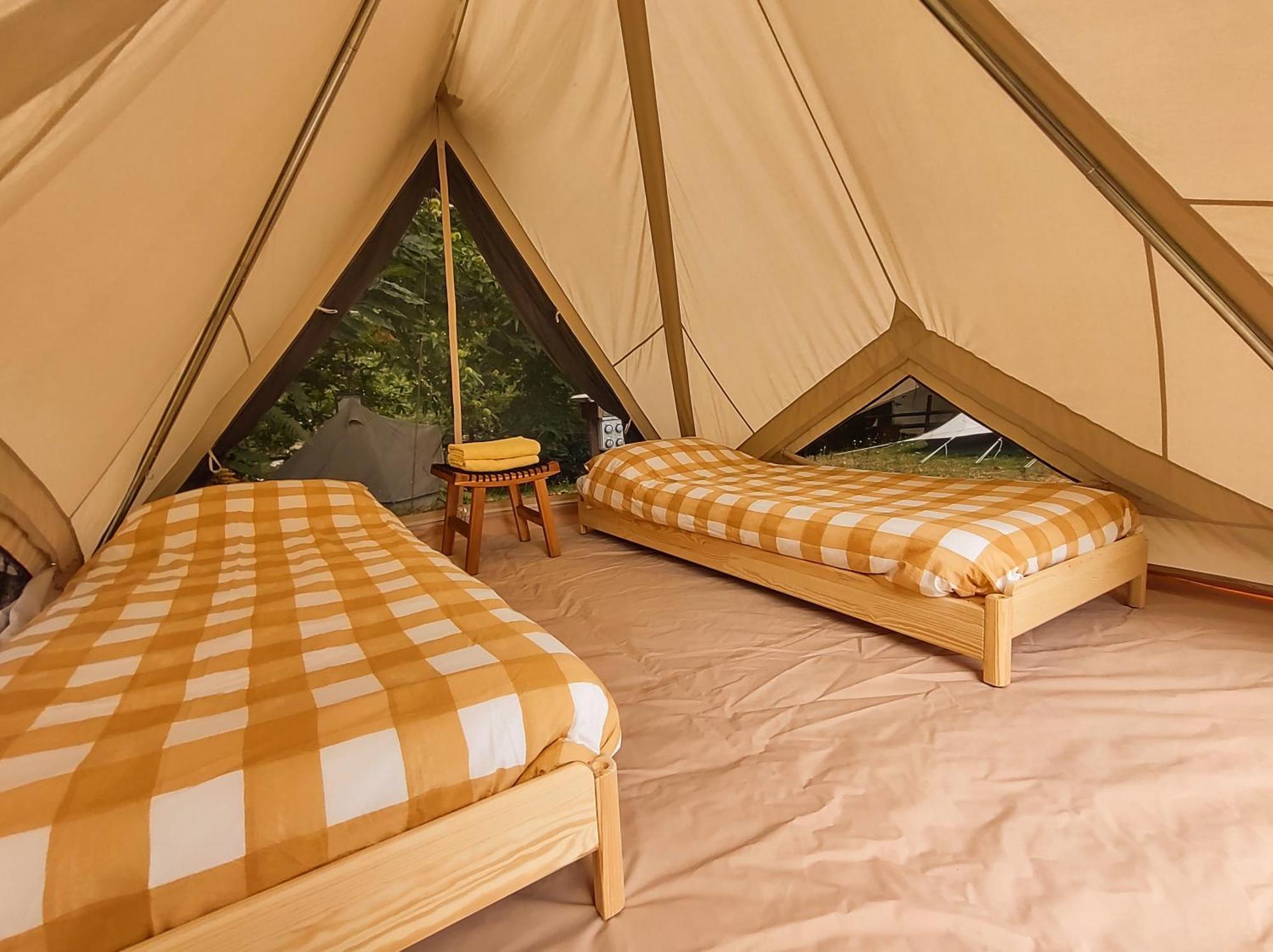 Camping Grondola - Federicofarm بونتريمولي الغرفة الصورة