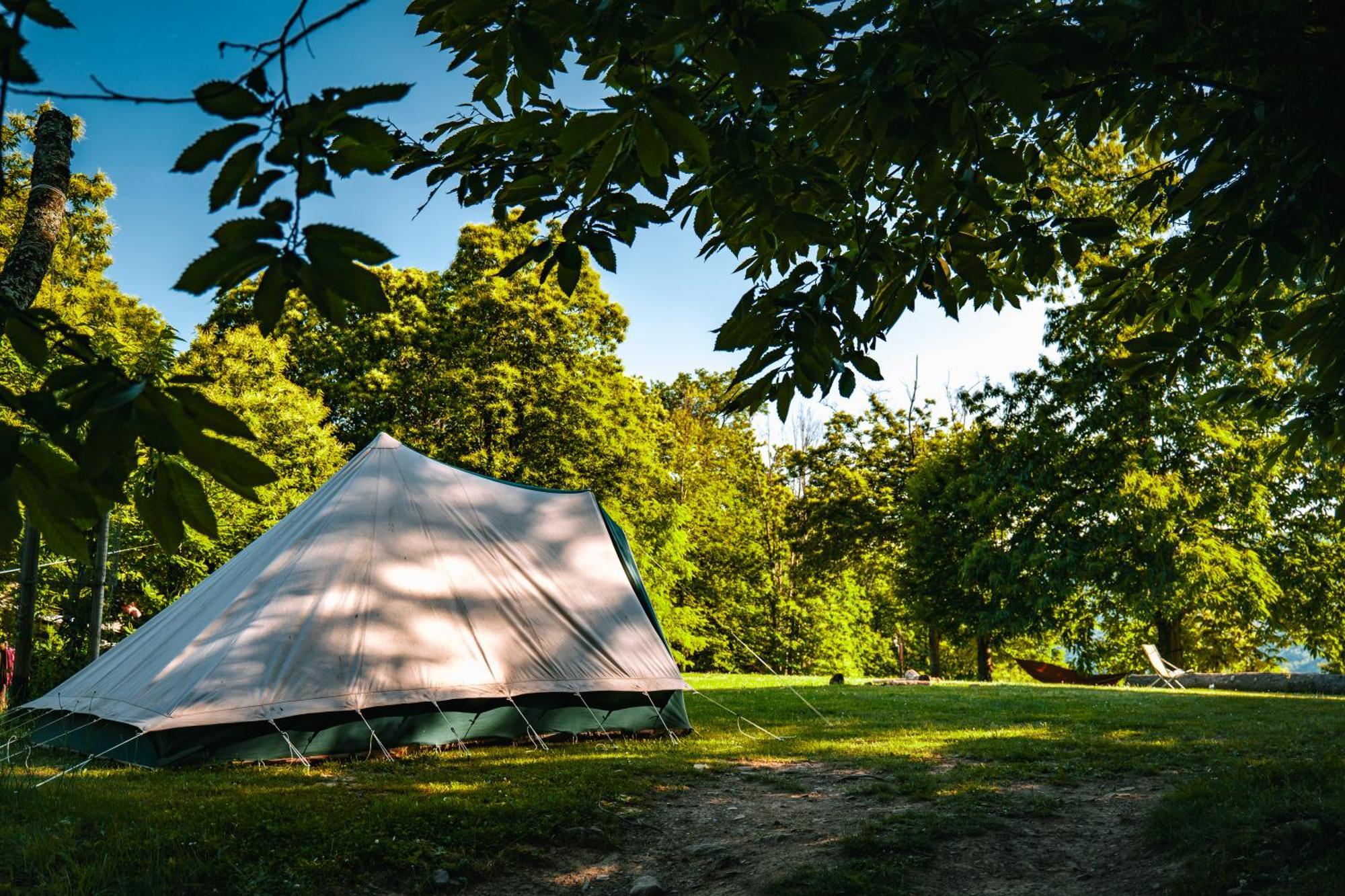 Camping Grondola - Federicofarm بونتريمولي الغرفة الصورة